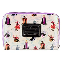Loungefly : Portefeuille irisé Disney Villains 