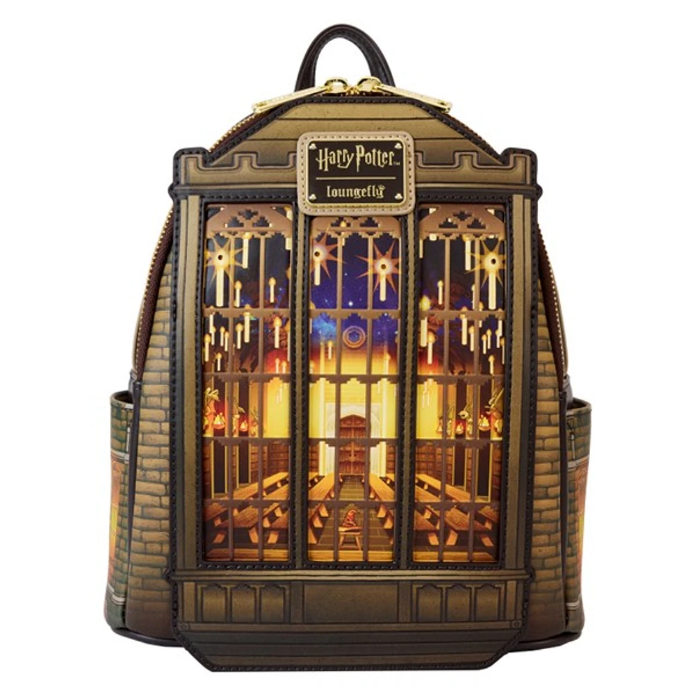 Loungefly: Harry Potter The Great Hall Light Up Mini Backpack 