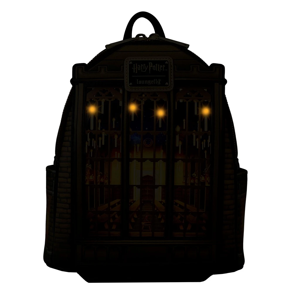 Loungefly: Harry Potter The Great Hall Light Up Mini Backpack 