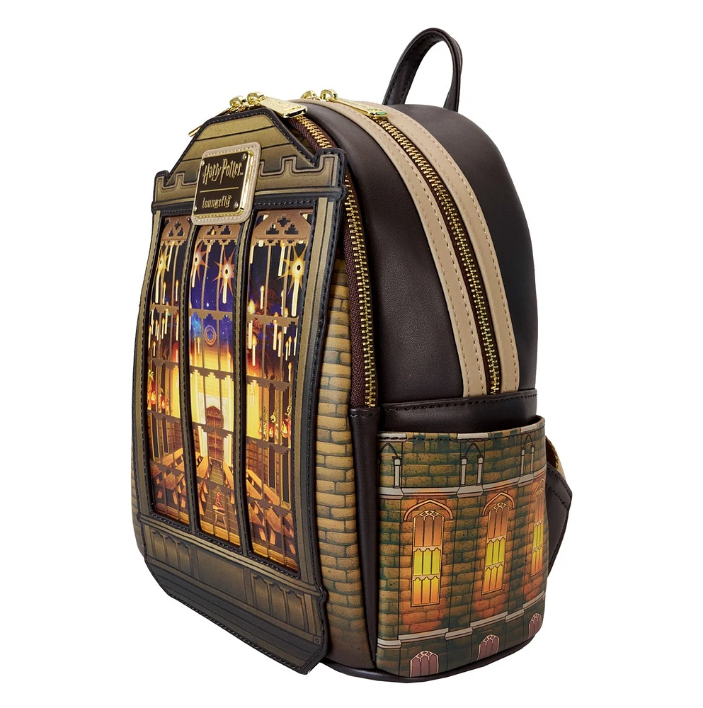 Loungefly: Harry Potter The Great Hall Light Up Mini Backpack 