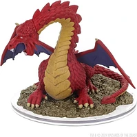 Dungeons & Dragons Icons of the Realms: Classic Red Dragon Boxed Miniature (50th Anniversary) 