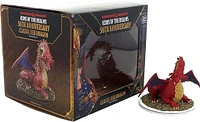 Dungeons & Dragons Icons of the Realms: Classic Red Dragon Boxed Miniature (50th Anniversary) 