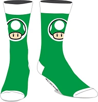 Super Mario 1-Up Mushroom Socks 