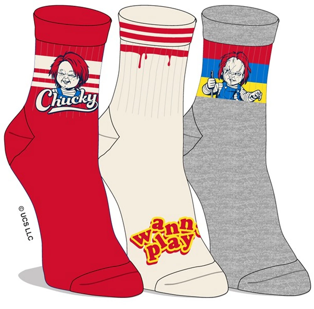 Chaussettes de sport Chucky 3 paires