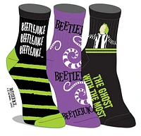 Beetlejuice Athletic Socks 3 pack 