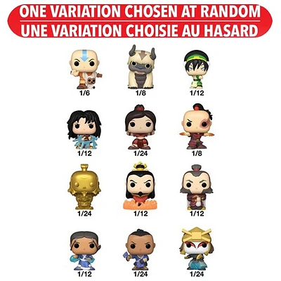 Bitty POP! Singles Avatar the Last Airbender Blinds – Une variation choisie au hasard