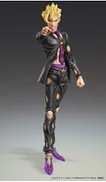 Jojo's Bizarre Adventure Part 5 Super Action Statue Pannacotta Fugo Ver.Black Figure 