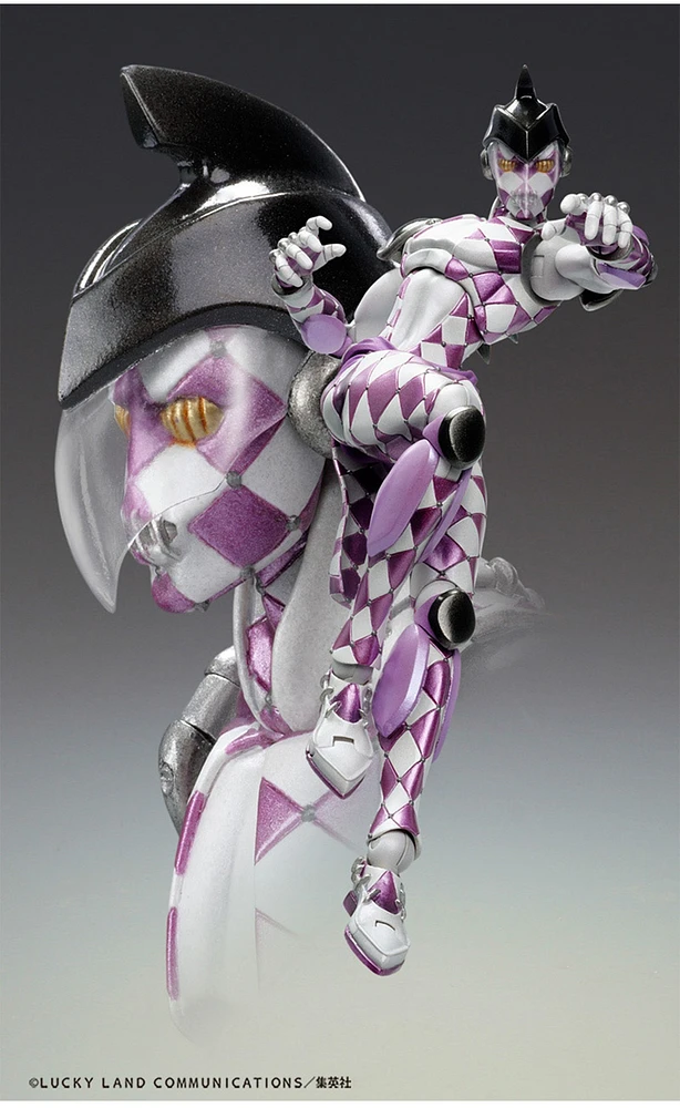 Jojo's Bizarre Adventure Part 5 Super Action Statue Purple Haze (P.H) Figure 