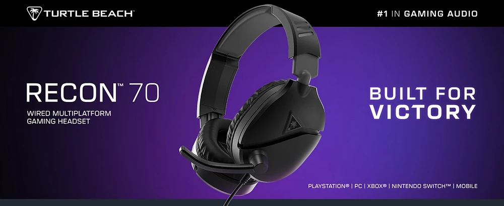  Turtle Beach Recon 70 (Noir) 