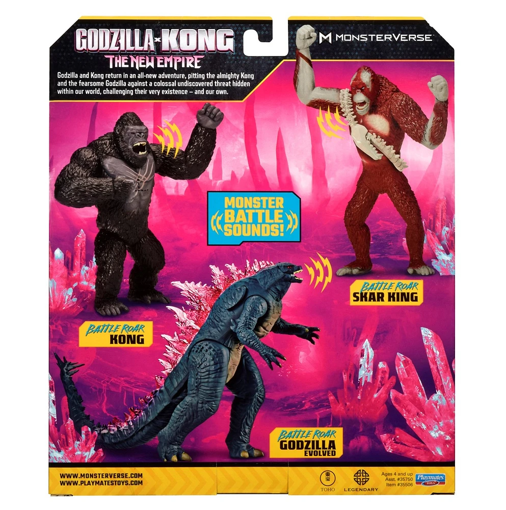 Godzilla x Kong : The New Empire - Figurine Battle Roar 7" - Godzilla Evolved (avec sons) 