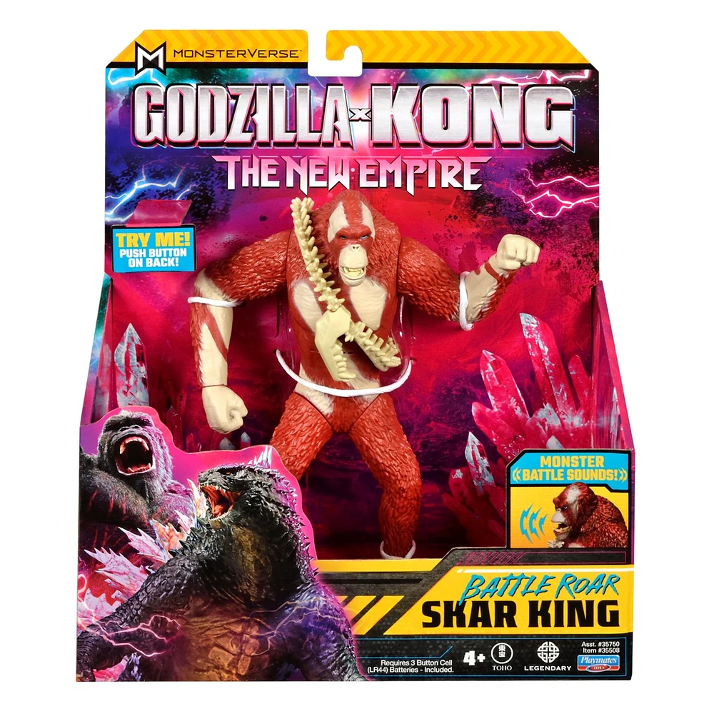 Godzilla x Kong: The New Empire -  7"Figure Battle Roar - Skar King (with sounds) 