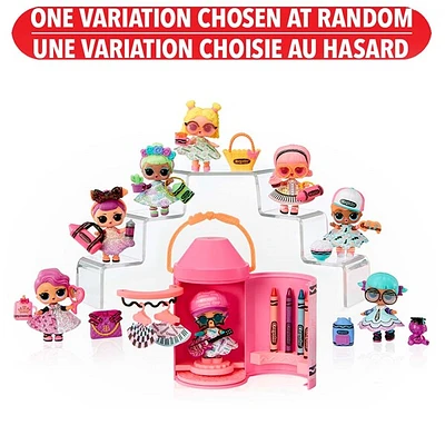 L.O.L. Surprise Loves CRAYOLA Color Me Studio Assortie – Une variation choisie au hasard