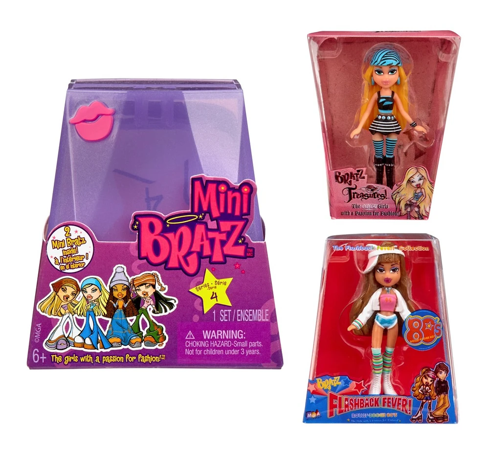 Mini Bratz Series 4 Figures - Assortment – One Variation Chosen at Random