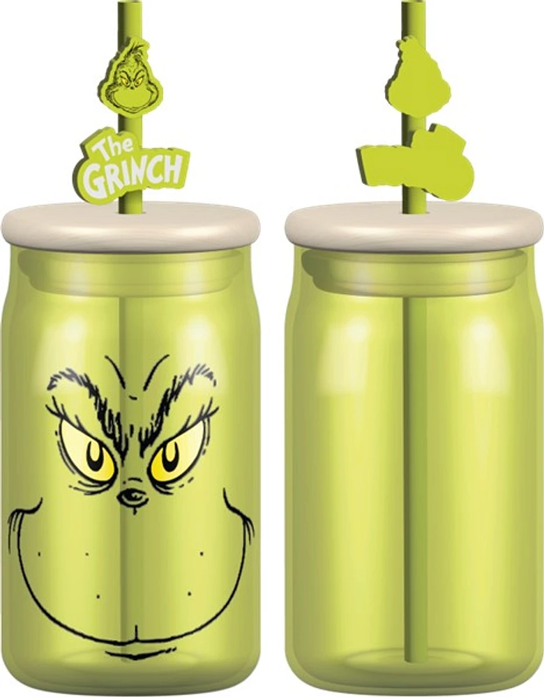 The Grinch Plastic Tumbler 