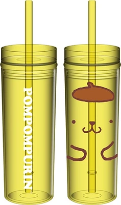 Pompompurin Yellow Water Bottle 