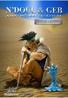 Jojos Bizarre Adv Pt3 Statue Legend Ndoul & Geb PVC Figure 