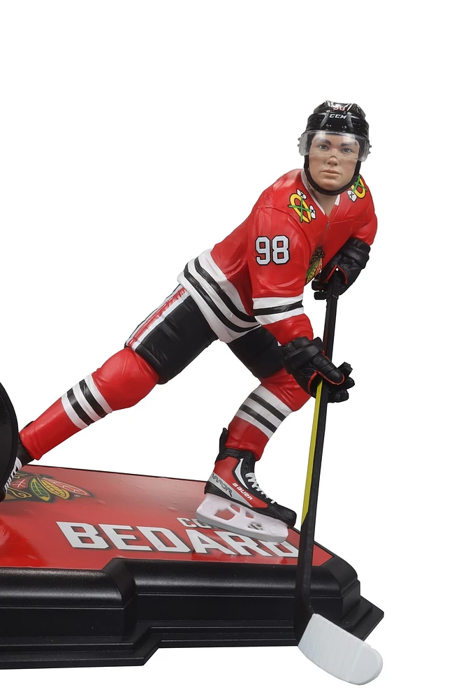 Connor Bedard in New Pose (Chicago Blackhawks) NHL 7" Figure 