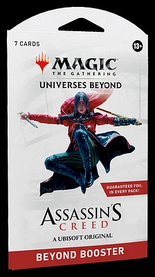 Booster à manches Magic The Gathering Assassins Creed Beyone 