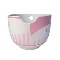 Hello Kitty Pink Stripes Ramen Bowl 