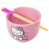 Bol Ramen dégradé rose Hello Kitty 