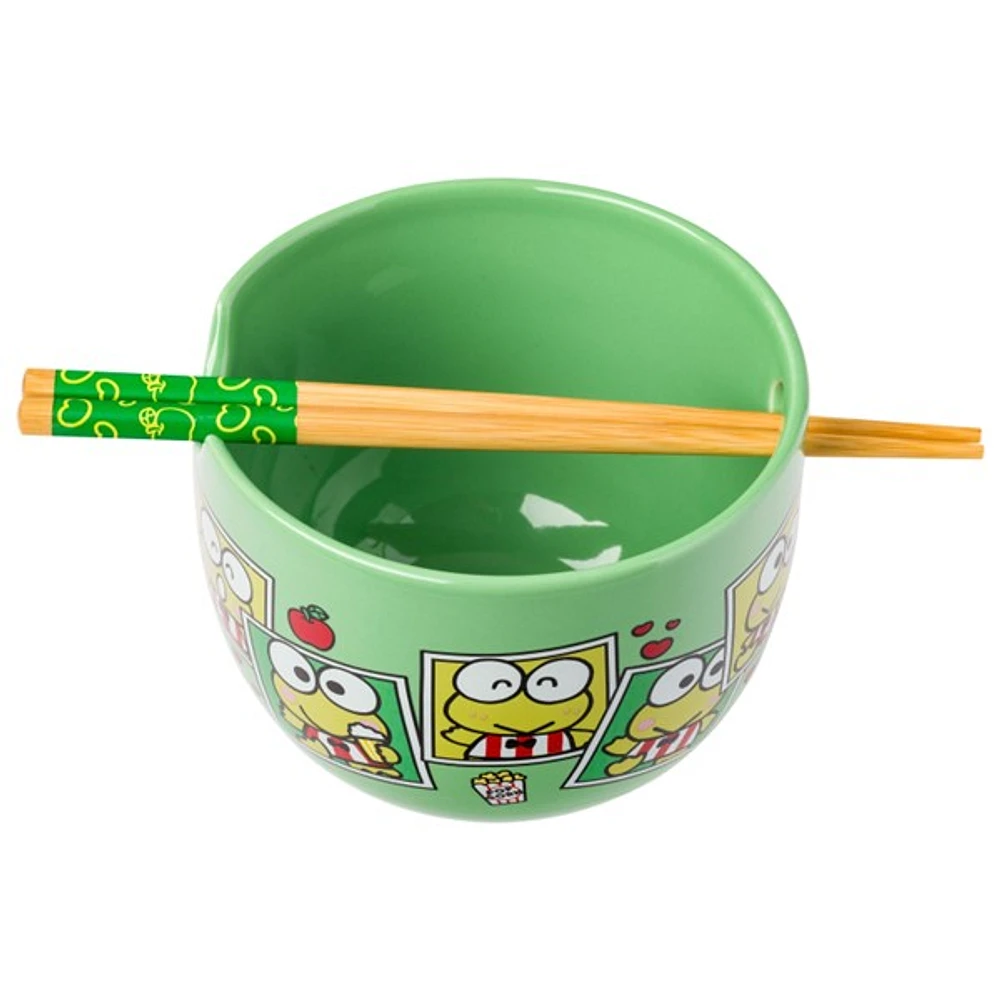 Keroppi Green Ramen Bowl 