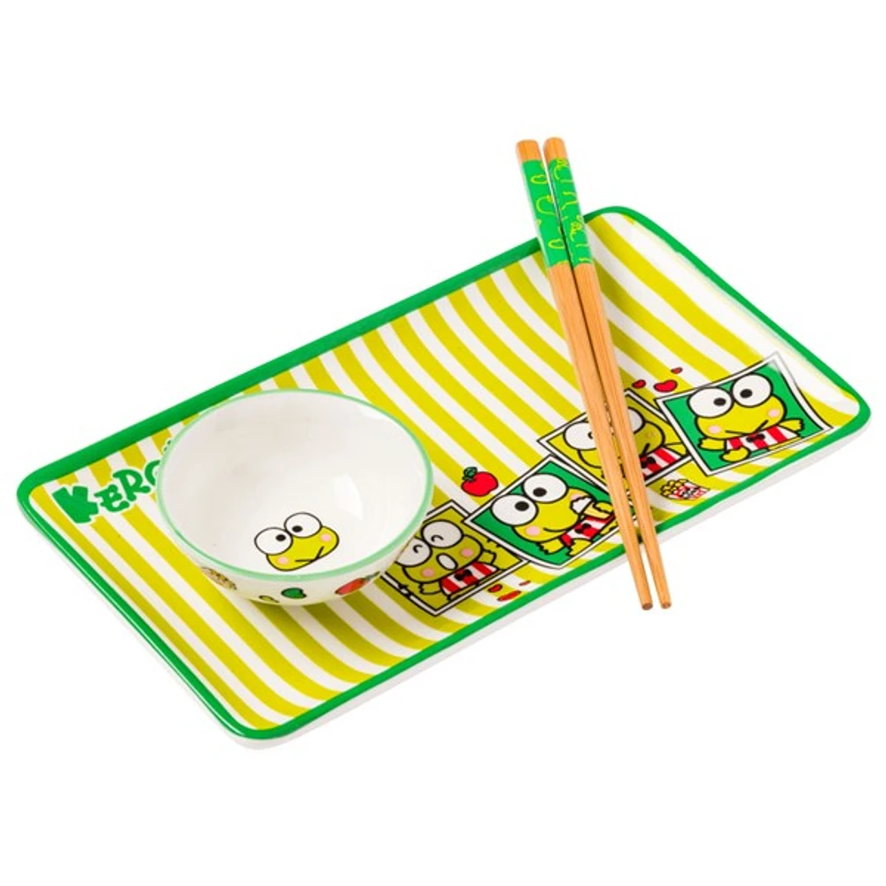 Keroppi Sushi Plate Set 