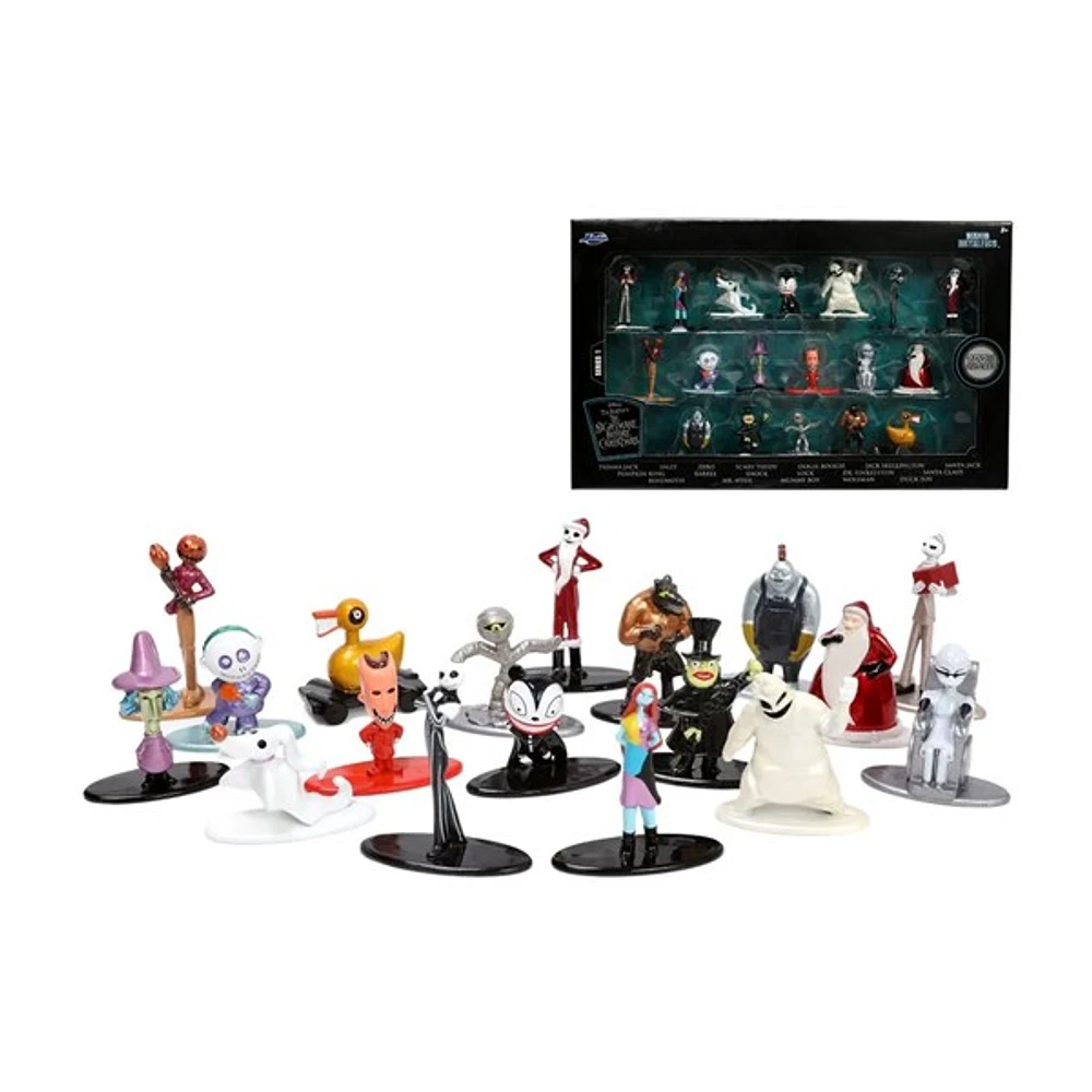 The Nightmare Before Christmas Nano Metalfigs Mini-Figures 18-Pack 