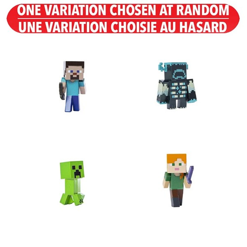 Jada Metal Fig 3-Inch Minecraft A – One Variation Chosen at Random