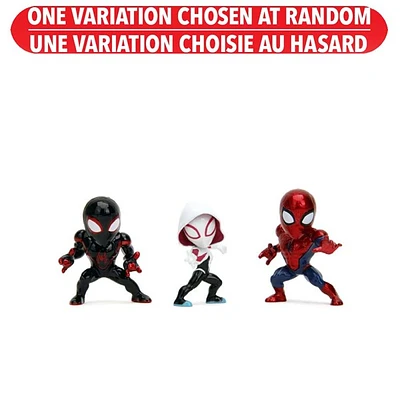 Jada Metal Fig 3-Inch Spider-Man series Assorted – One Variation Chosen at Random