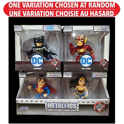 DC Comics - Justice League 2.5" MetalFig Assortment – Une variation choisie au hasard