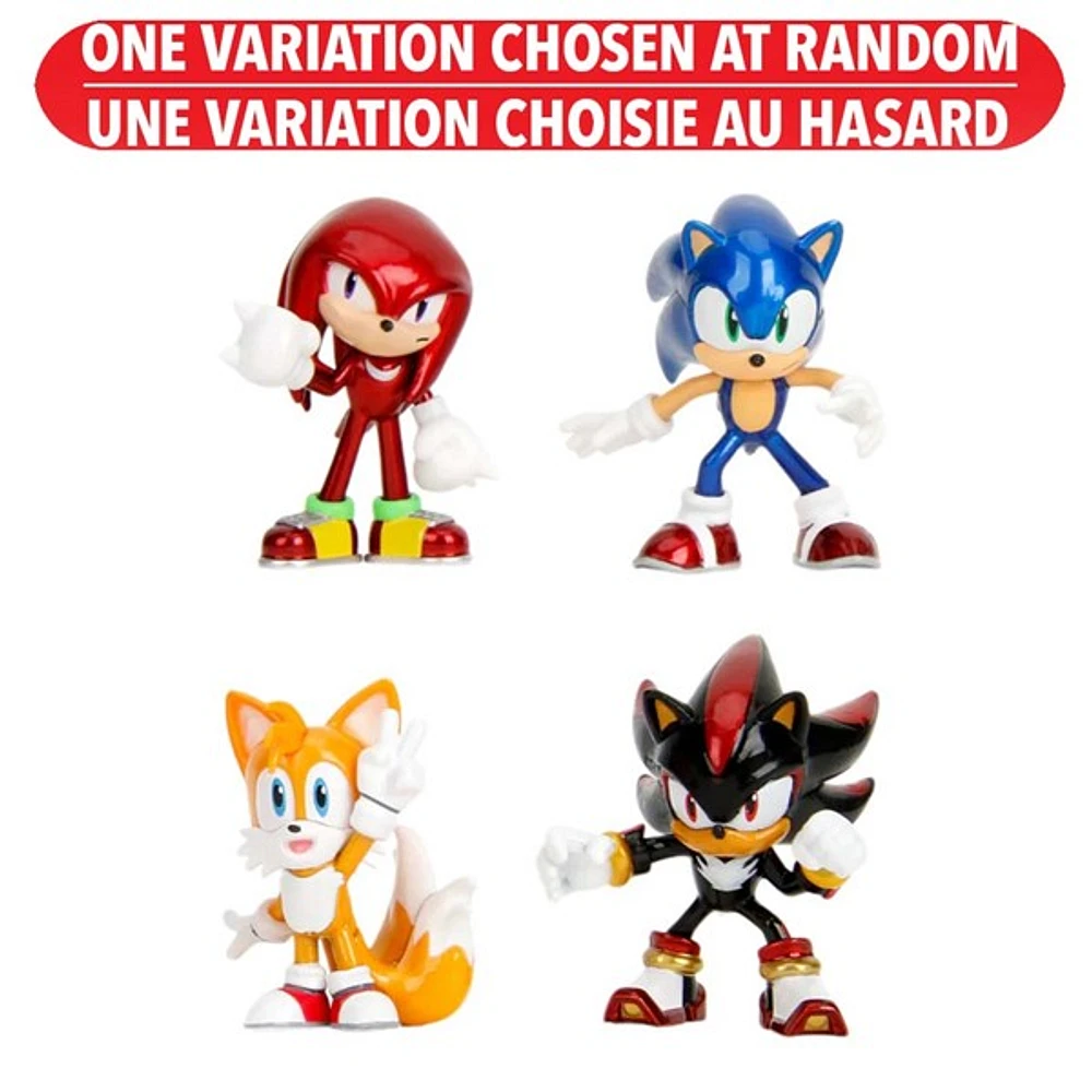 Sonic the Hedgehog 2.5in Metal Figures Assorted – One Variation Chosen at Random