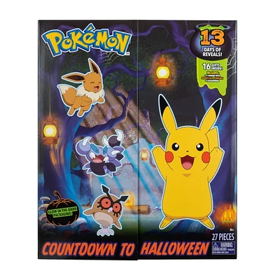 Pokémon 2" Figure Halloween 2024 Countdown Calendar 