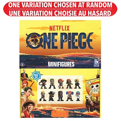 One Piece Netflix Minifigures Mystery Pack - Assortie – Une variation choisie au hasard