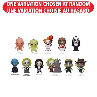 Horror Series 8 3D Figural Foam Bag Clip – One Variation Chosen at Random