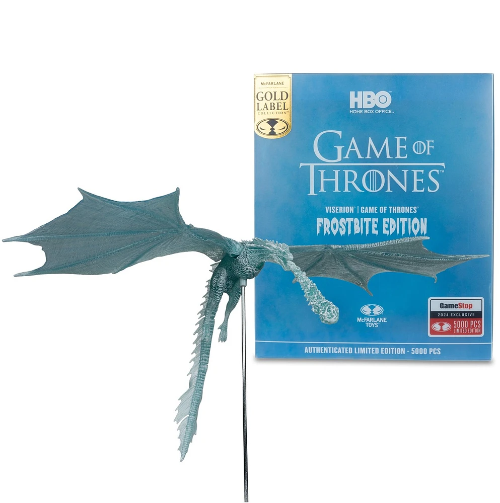 Game of Thrones Viserion Frostbite Edition Gold Label 