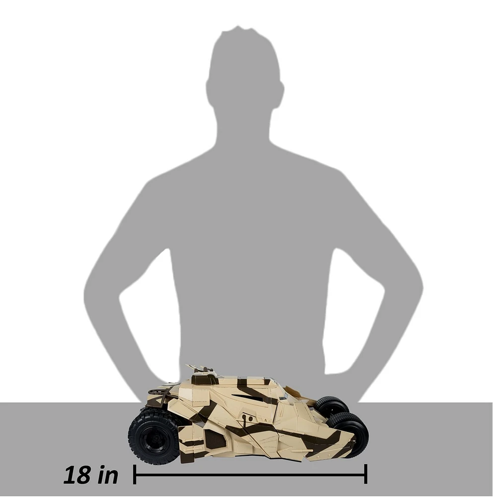 DC Multiverse Camouflage Tumbler (The Dark Knight Rises) Gold Label Vehicle 