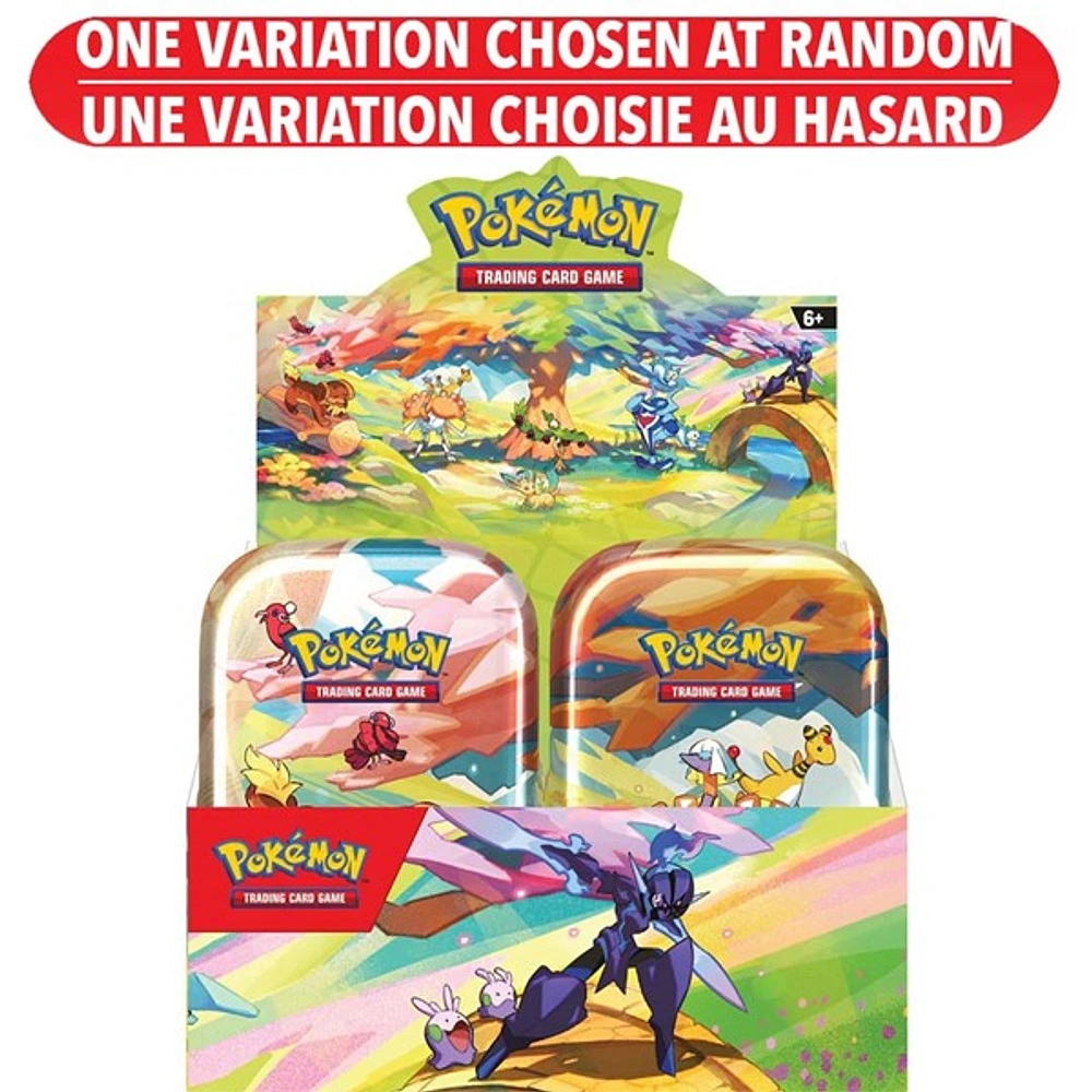 Pokémon Trading Card Game: Vibrant Paldea Mini Tin – One Variation Chosen at Random