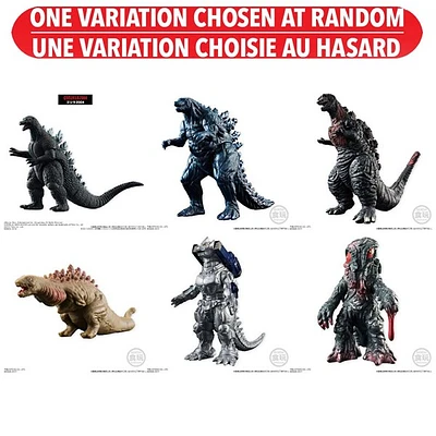 Bandai Godzilla Soft Vinyl Figure Collection Shokugan – Une variation choisie au hasard