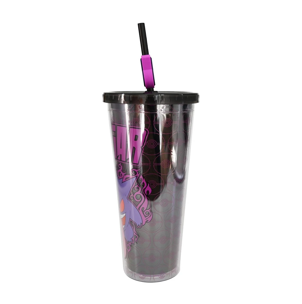 Gobelet Gengar avec paille 