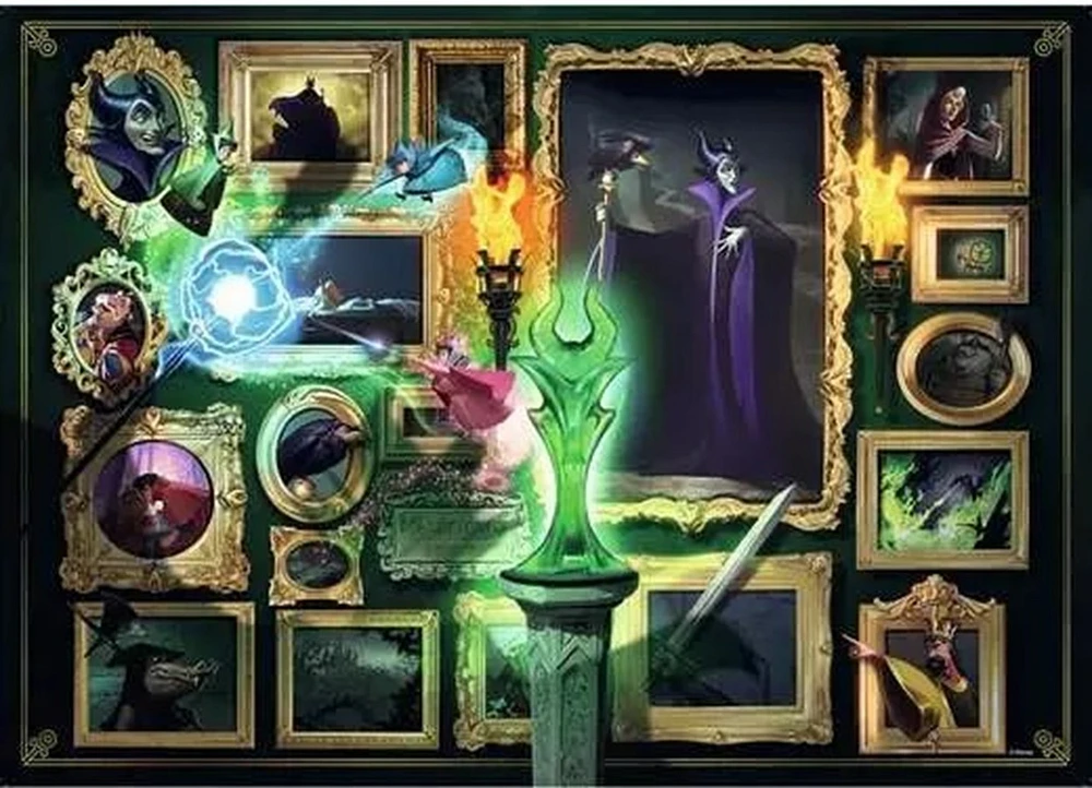 Disney Villainous: Maleficent - 1000 Pieces Puzzle 
