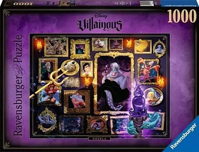 Disney Villainous: Ursula - 1000 Pieces Puzzle 