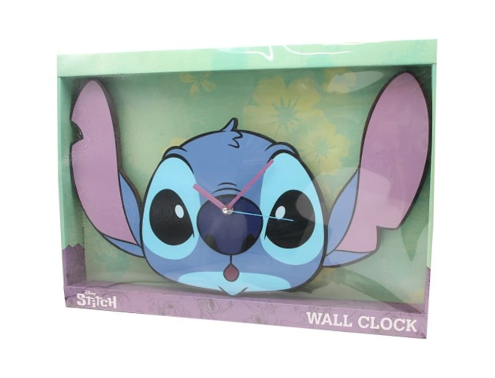 Stitch Cutout Wall Clock 