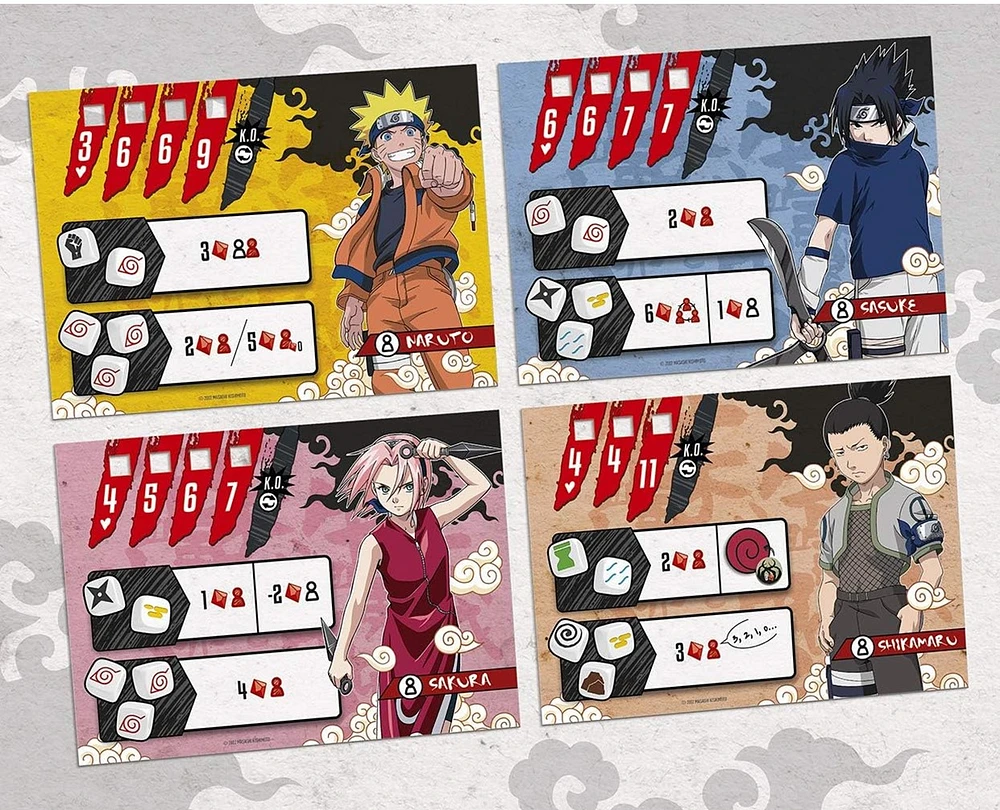 Naruto Ninja Arena Board Game 