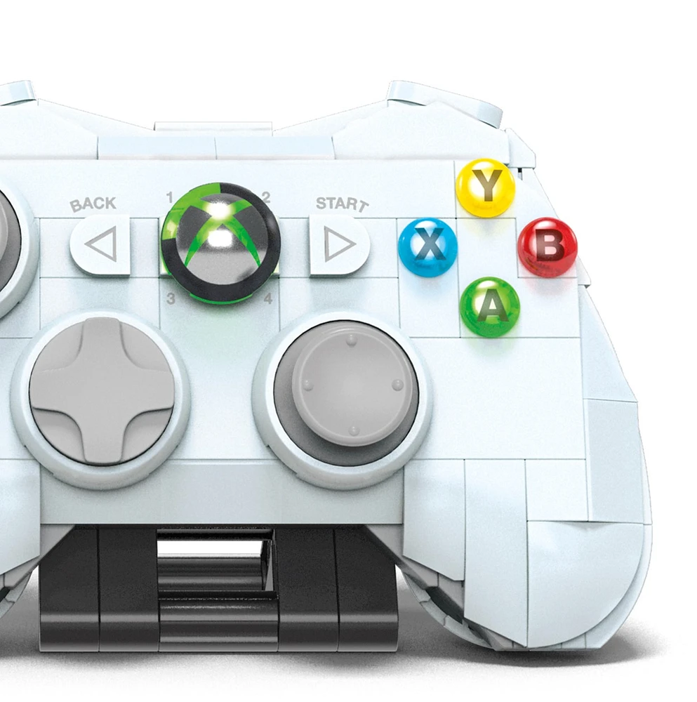 Mega Microsoft Xbox 360 Replica Building Toy Kit 