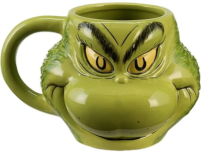 Grinch Face 3D Mug 