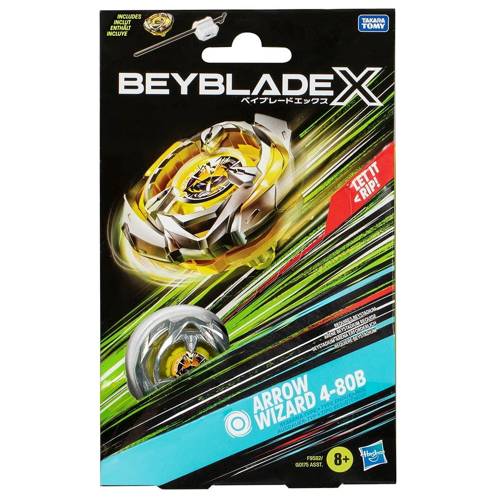 Beyblade X Arrow Wizard 4-80B Starter Pack Set 
