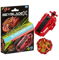 Beyblade X Soar Phoenix Deluxe String Launcher Set 