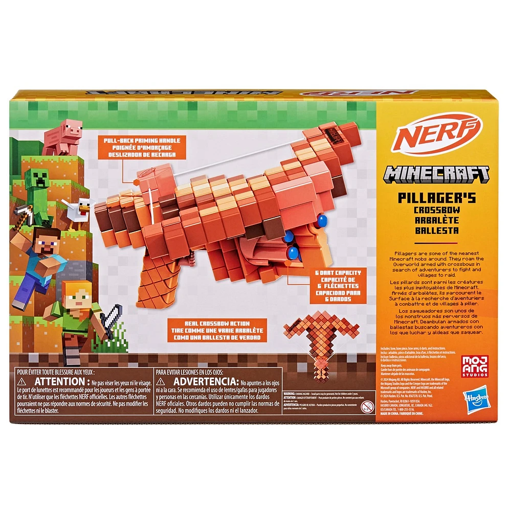 Nerf: Minecraft Pillager's Crossbow 