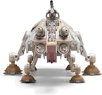 Star Wars Micro Galaxy Squadron At-Te - 9-Inch Six-Legged Vehicle With 2.5-Inch Speeder Five 1-Inch Micro Figure Accessories