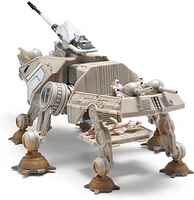 Star Wars Micro Galaxy Squadron At-Te - 9-Inch Six-Legged Vehicle With 2.5-Inch Speeder Five 1-Inch Micro Figure Accessories
